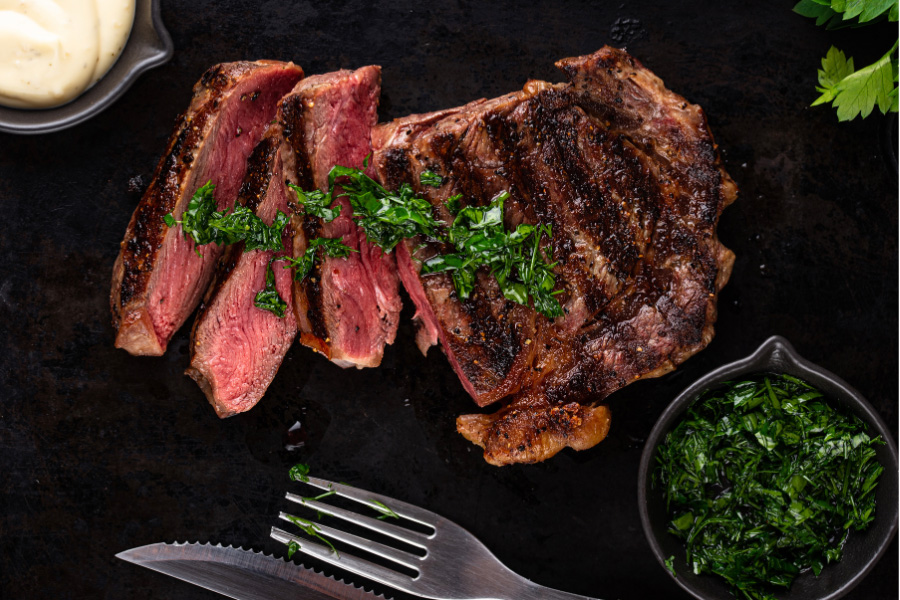 Ribeye with Chimichurri