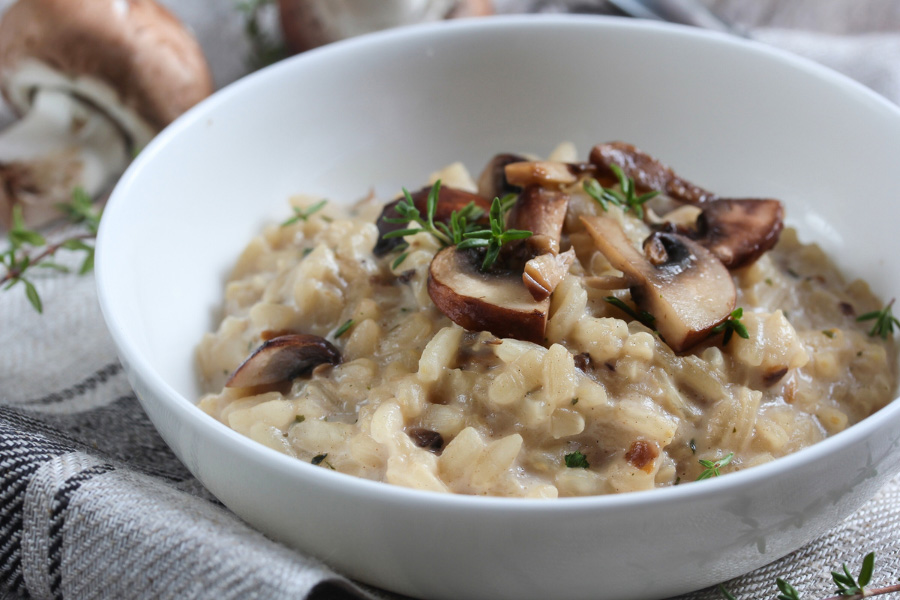 Wild Mushroom and Truffle Risotto